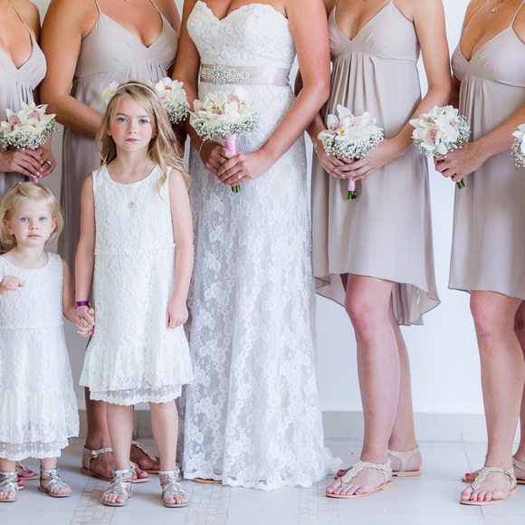 Wedding dress- sweetheart lace gown, Wtoo by Watters 11525 - Picture 6 of 6